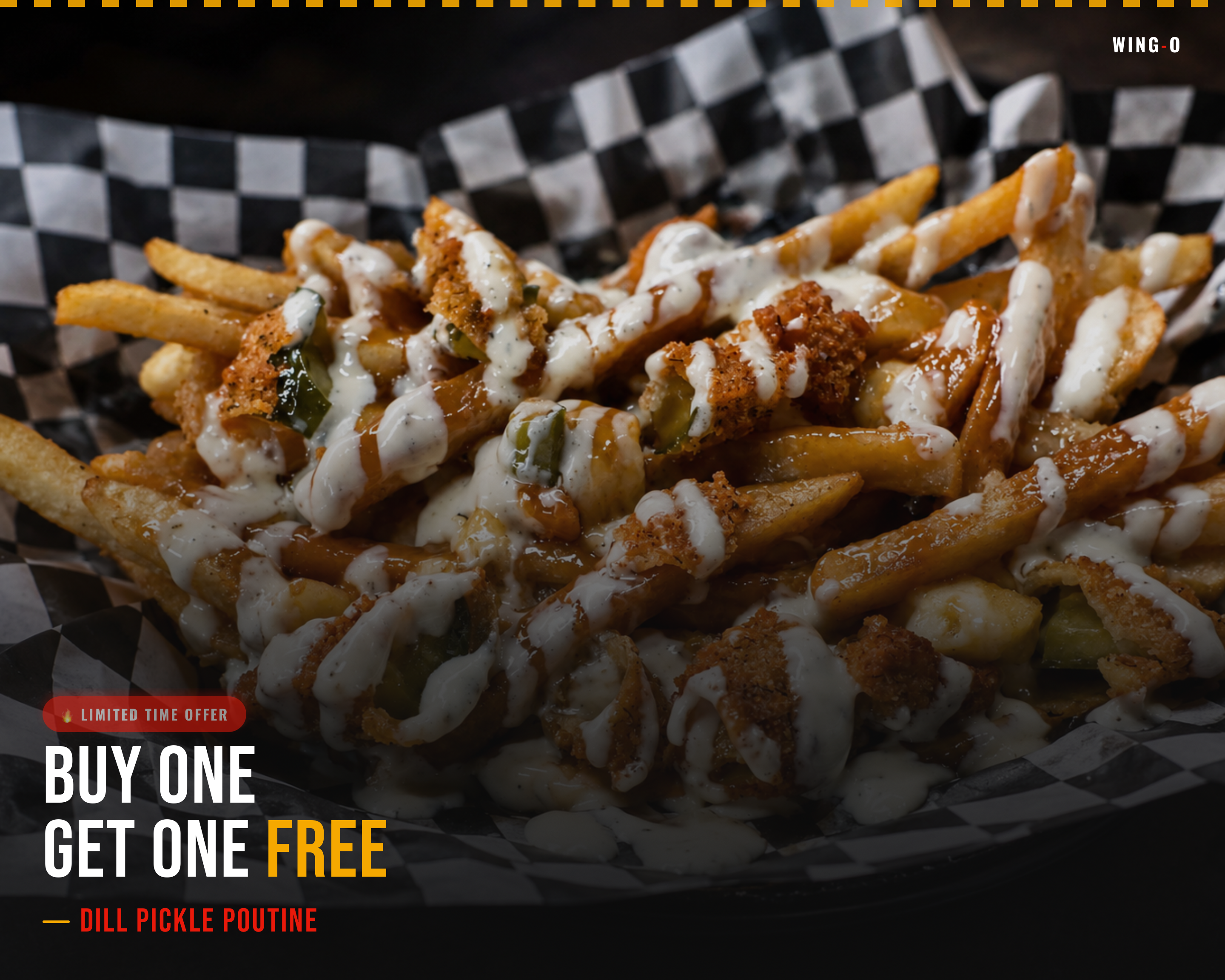 Pickle'd Poutine — dill pickle poutine limited time offer
